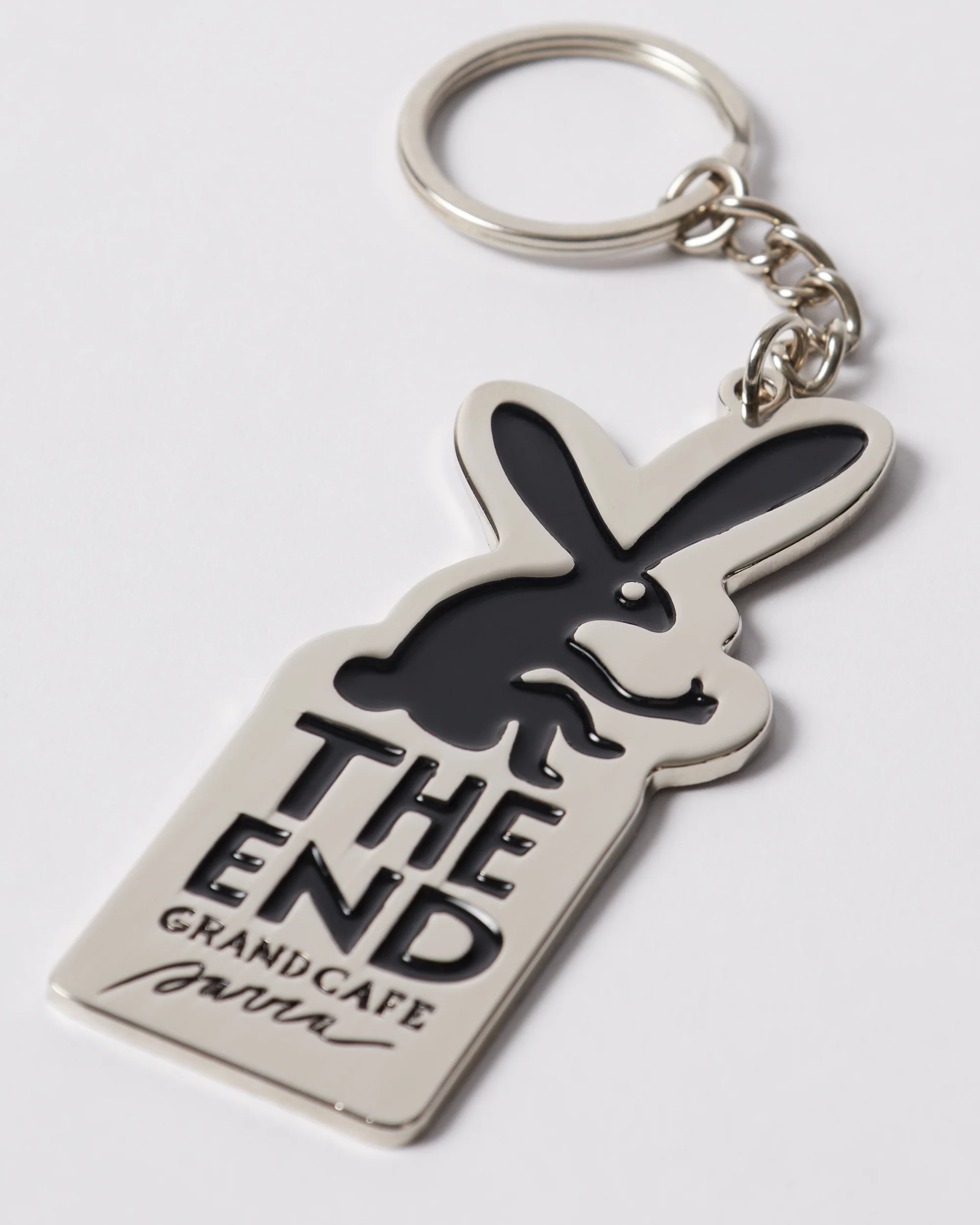 byParra Grand Cafe Bunny Key Chain (Black) - Image 3