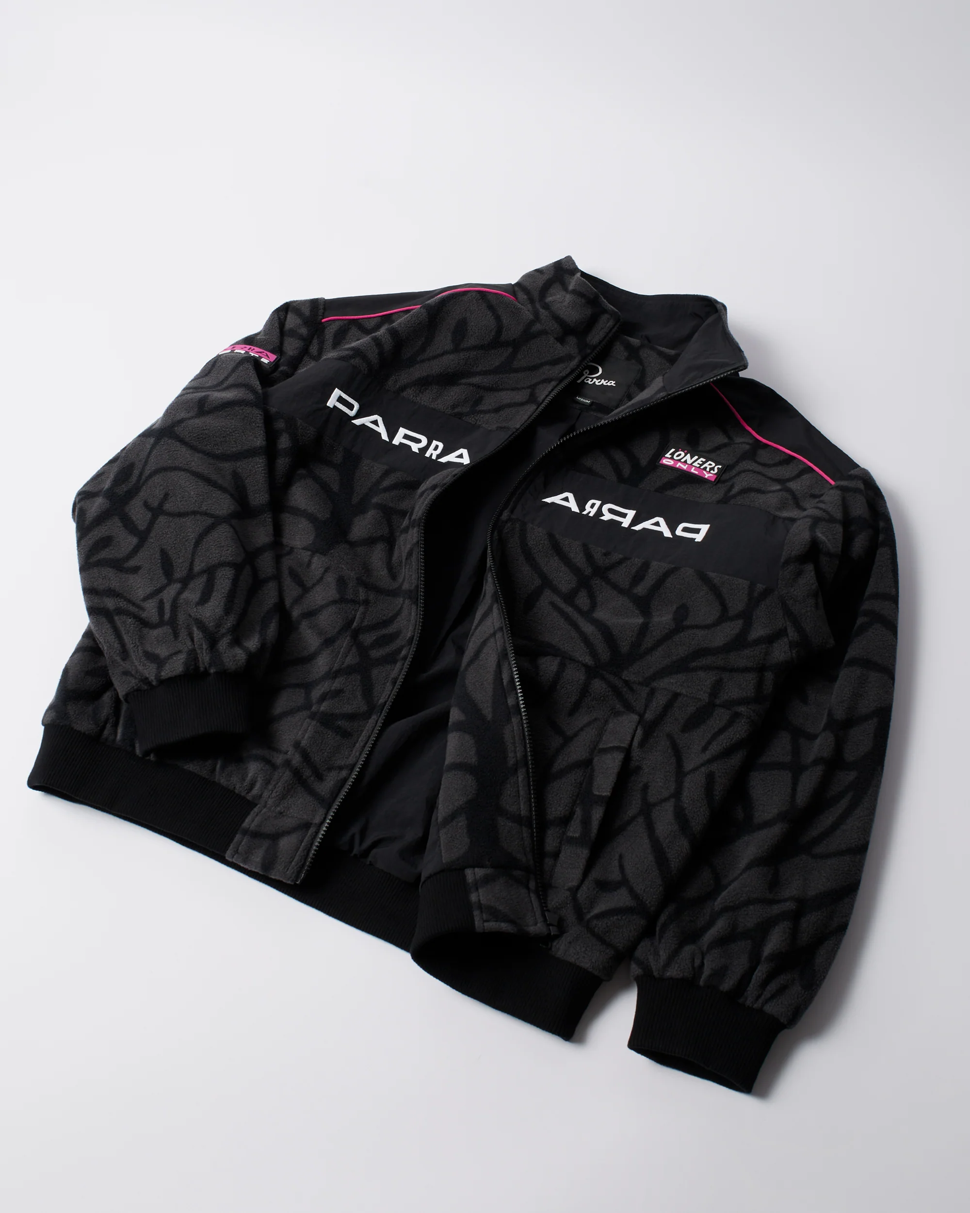 byParra Loners Only Fleece Jacket (Black) - Image 3