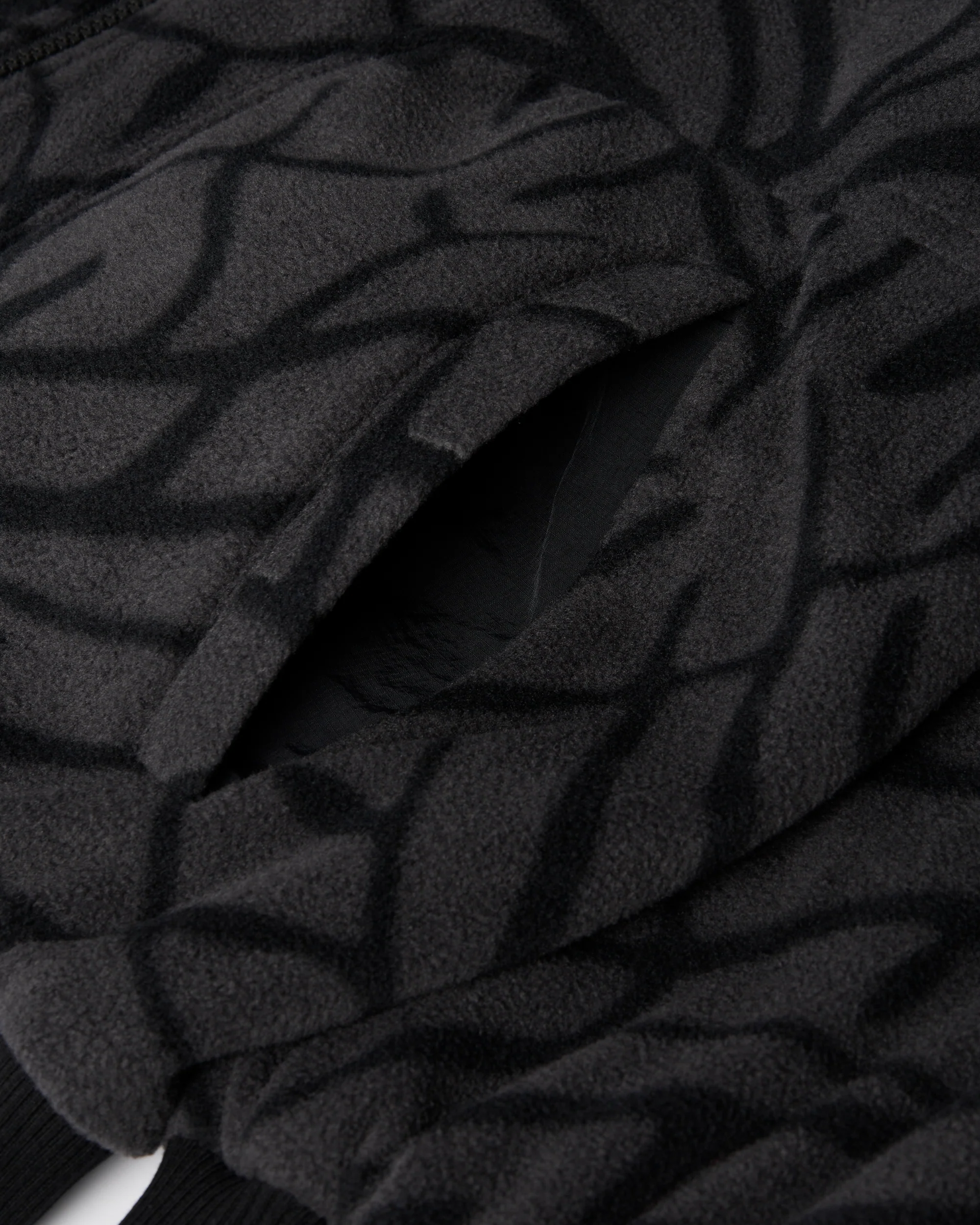 byParra Loners Only Fleece Jacket (Black) - Image 6