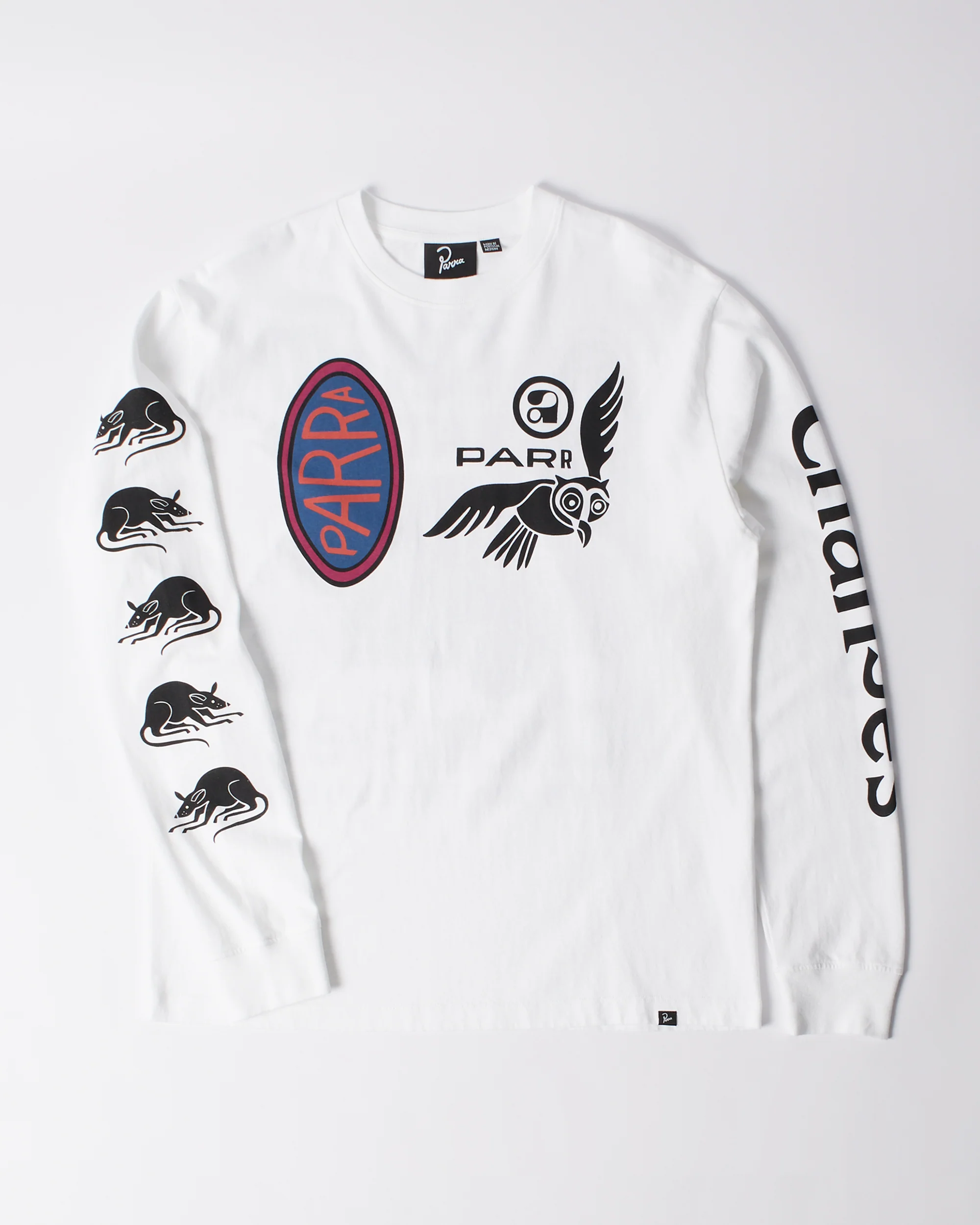 byParra Team Changes Long Sleeve T-Shirt (White) - Image 3