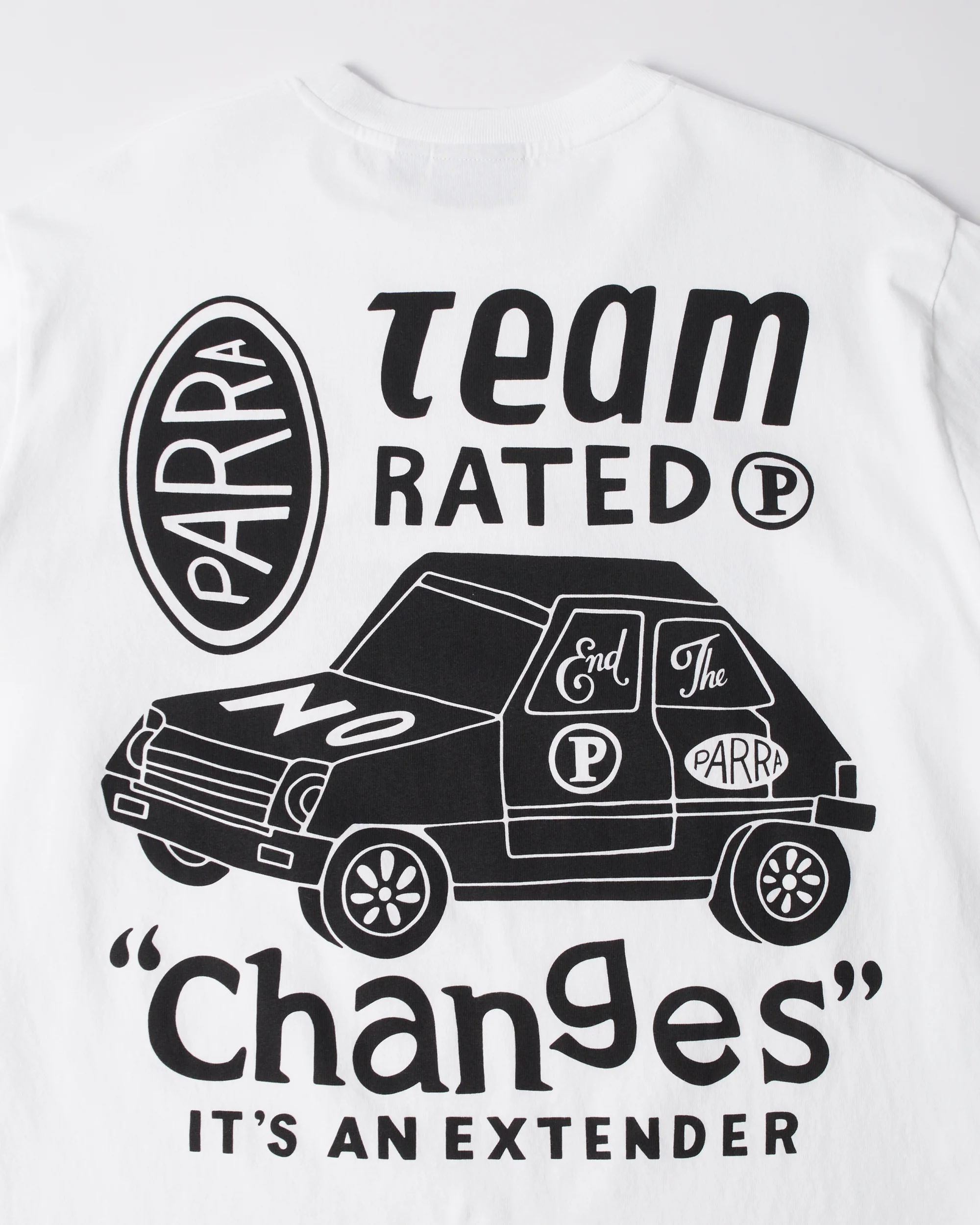 byParra Team Changes Long Sleeve T-Shirt (White) - Image 8