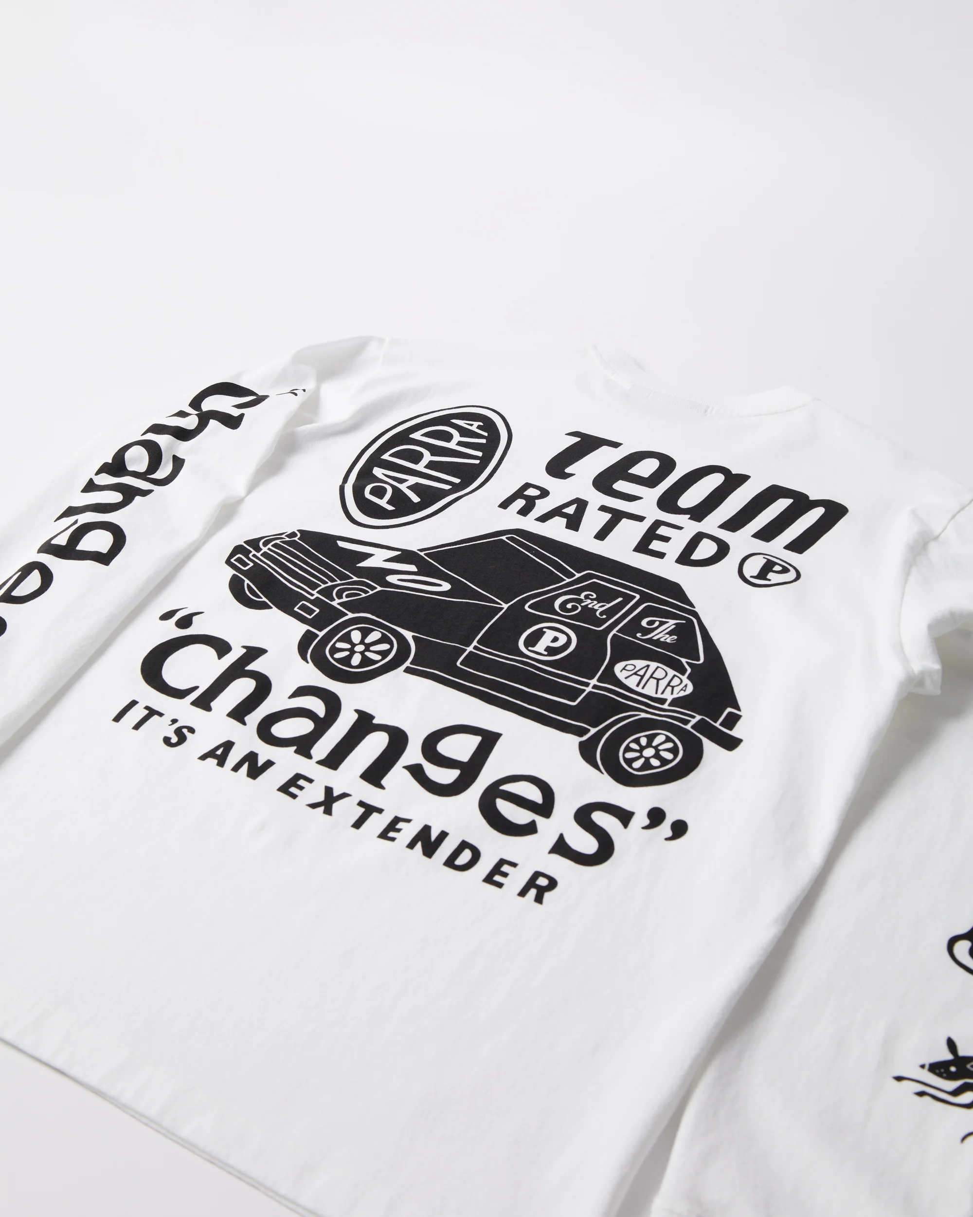 byParra Team Changes Long Sleeve T-Shirt (White) - Image 9