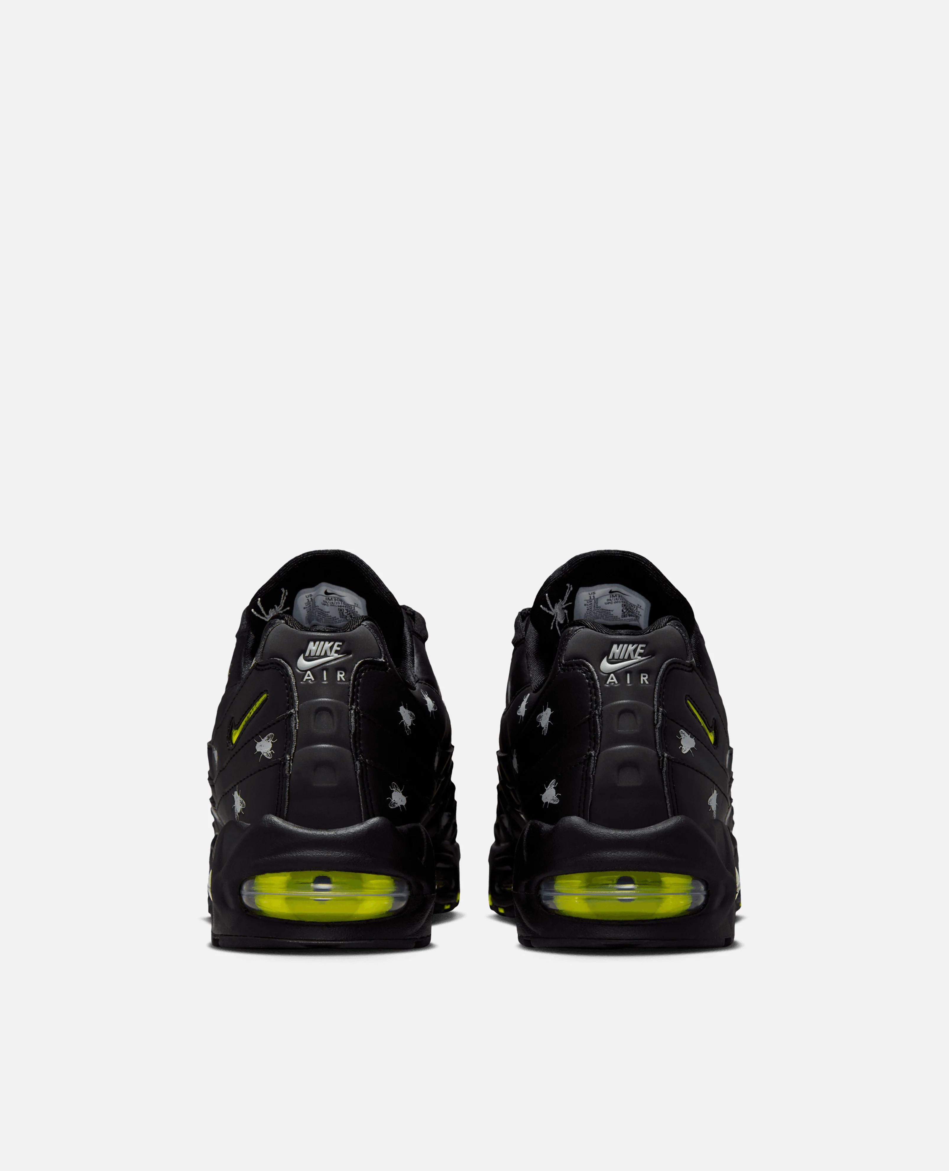 Nike Air Max 95 Premium (Black/Neon Yellow-Black-MTLC Dark Grey) - Image 4