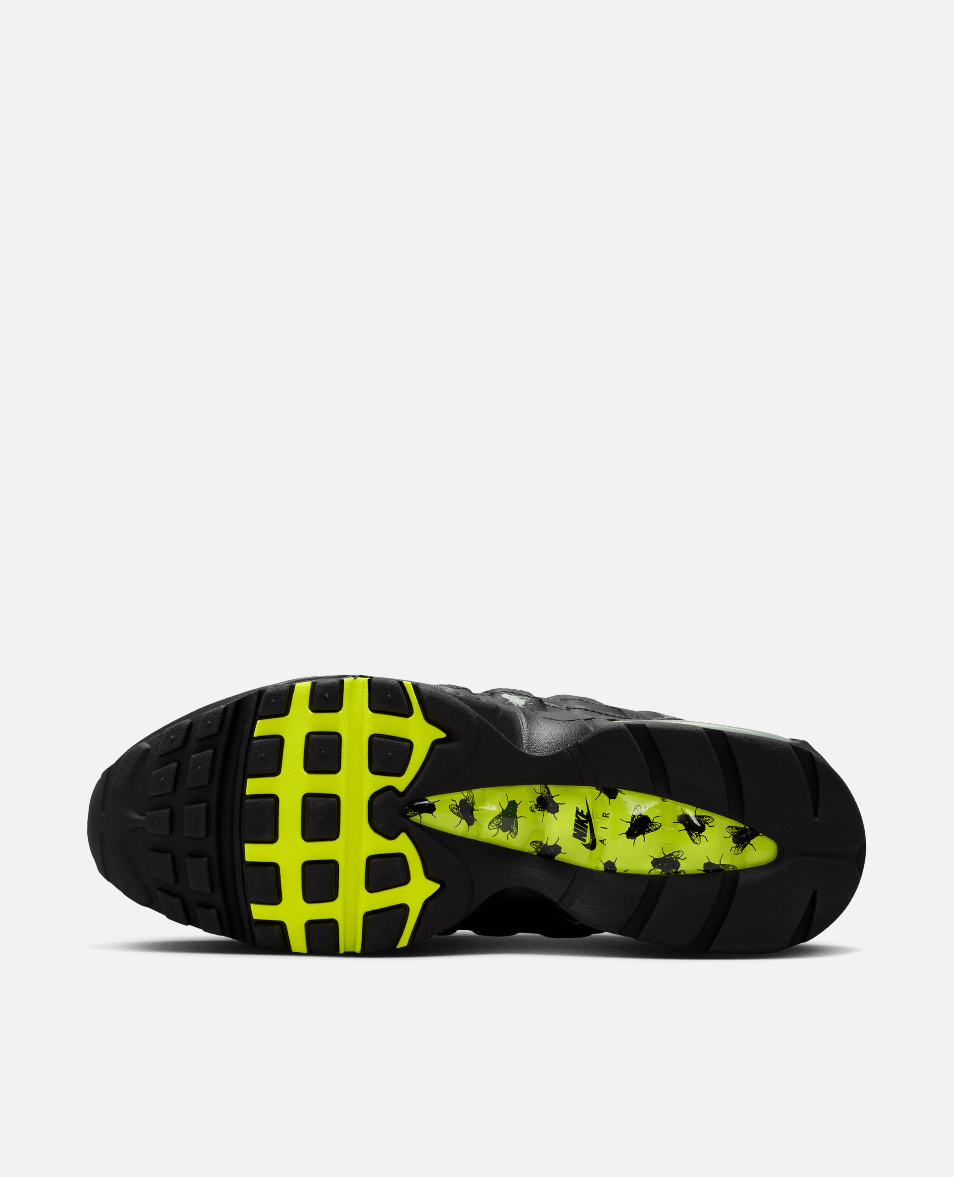 Nike Air Max 95 Premium (Black/Neon Yellow-Black-MTLC Dark Grey) - Image 6