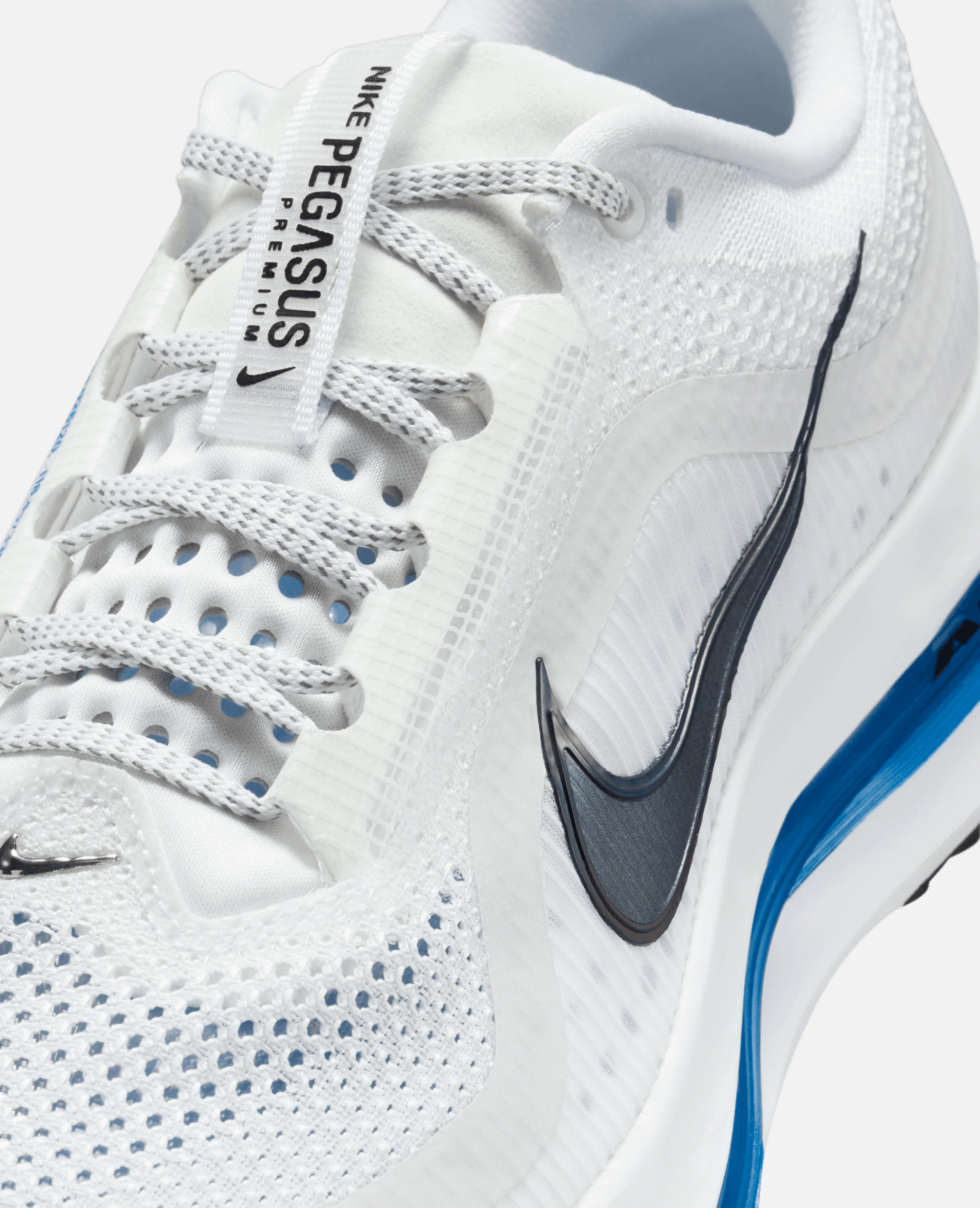 Nike Pegasus Premium (White/Black-Photo Blue-Pure Platinum) - Image 8