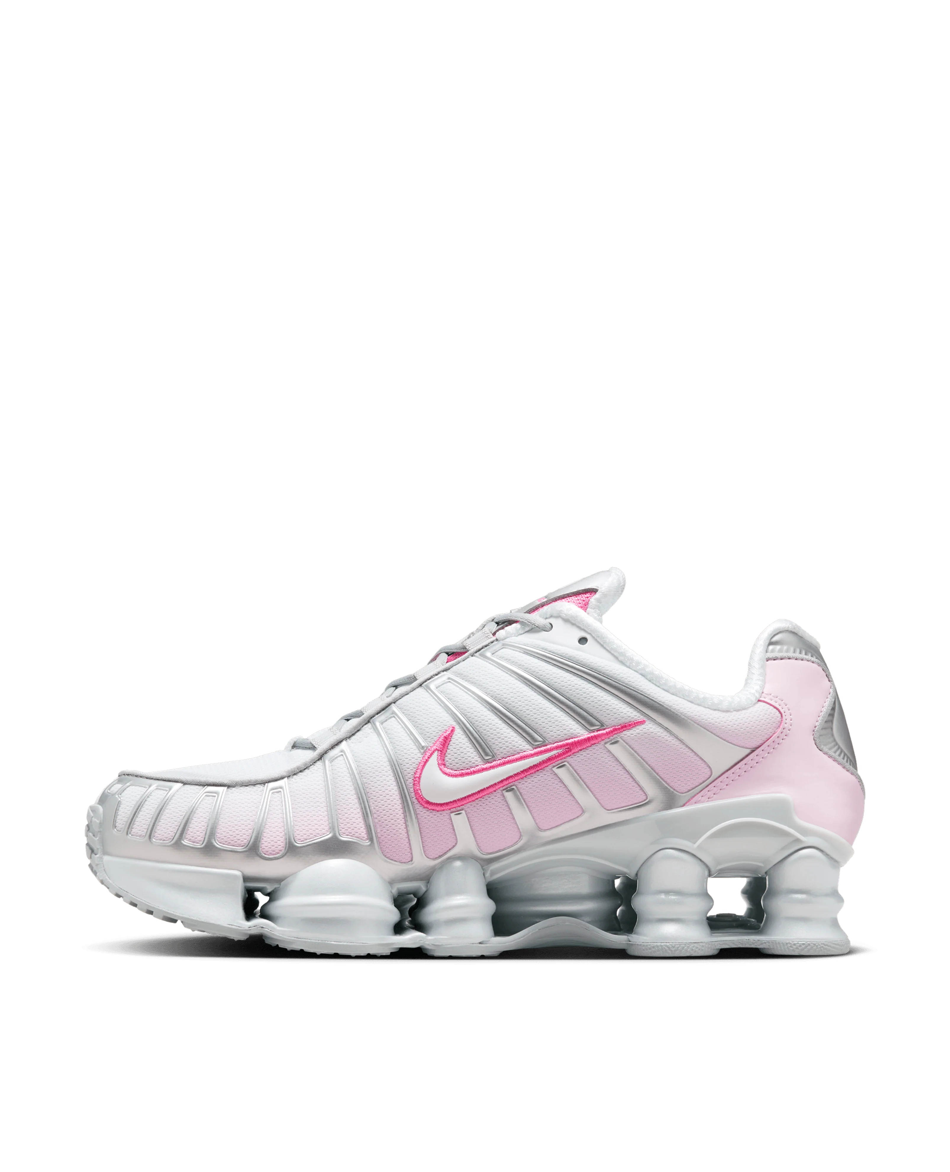 Nike WMNS Shox TL (MTLC Plantinum/Pinksicle-Pink Foam-White) - Image 7