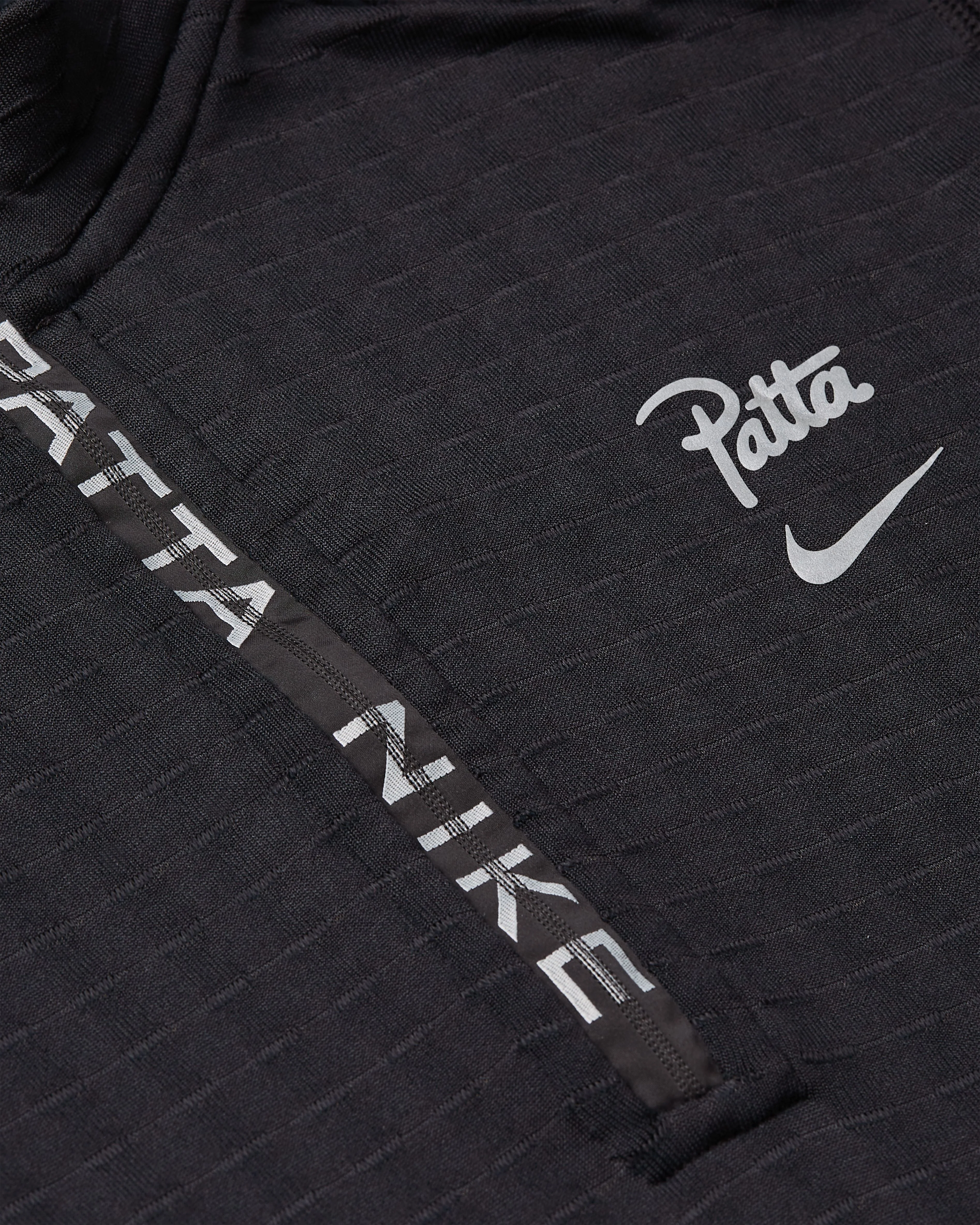 Nike x Patta Running Team Half-Zip Longsleeve (Black) - Image 7