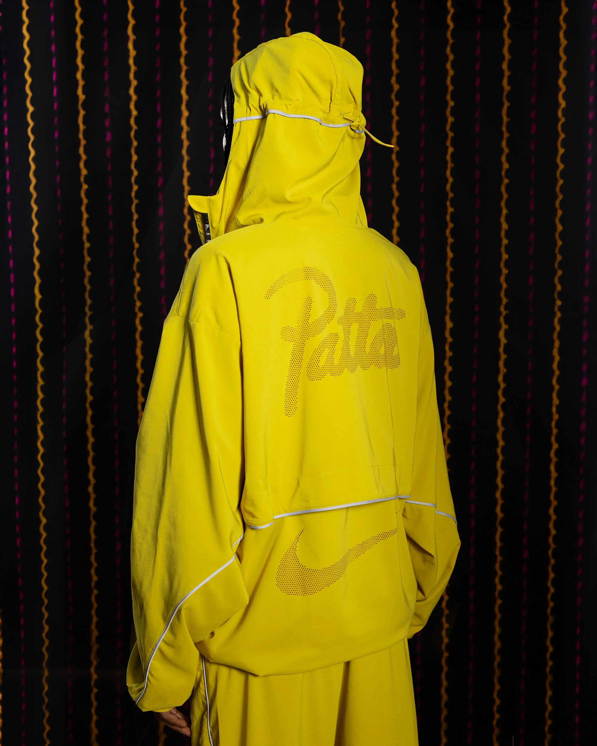 Nike x Patta Running Team Hooded Track Jacket (Saffron Quartz) - Image 7