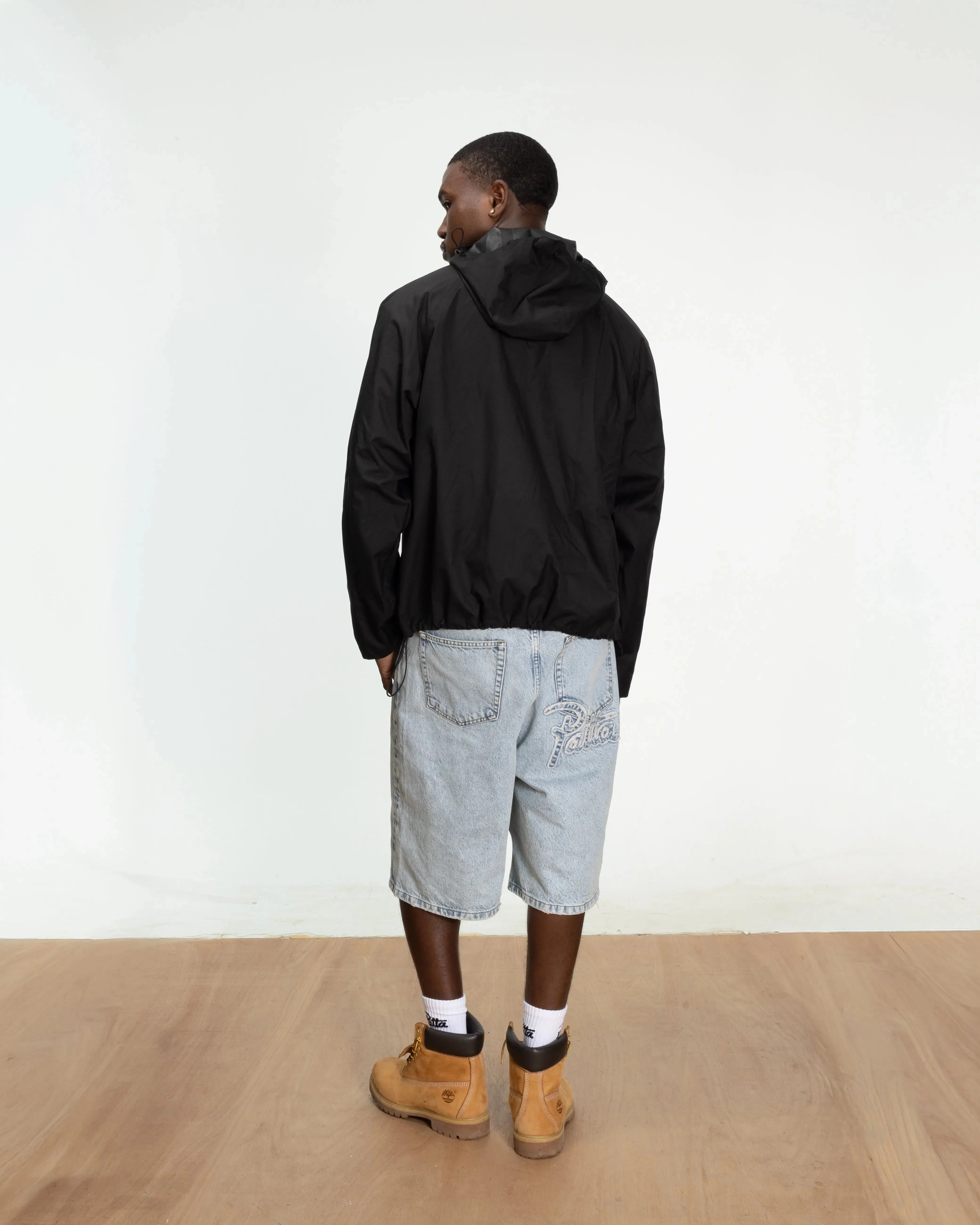 Patta 3M Reflective Waterproof Rain Jacket (Black) - Image 5