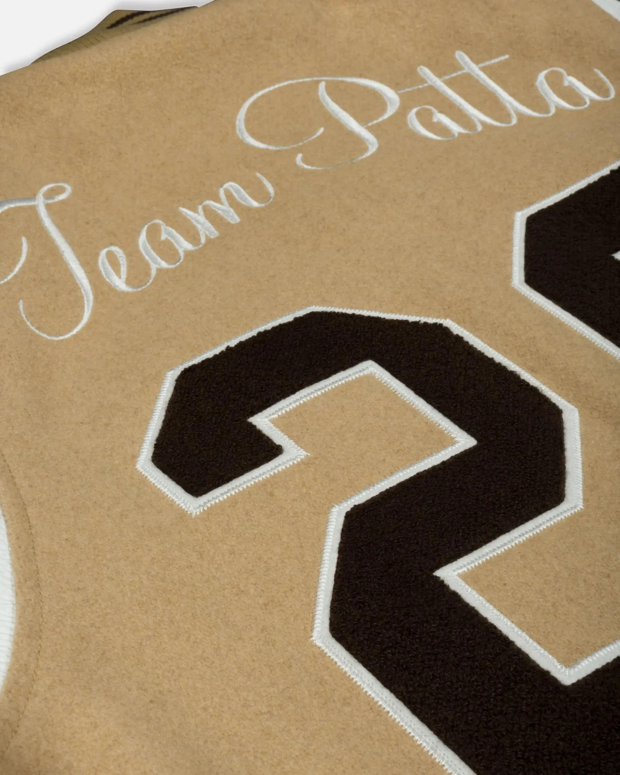 Patta Athletic P Houndstooth Varsity Jacket (Starfish) - Image 8