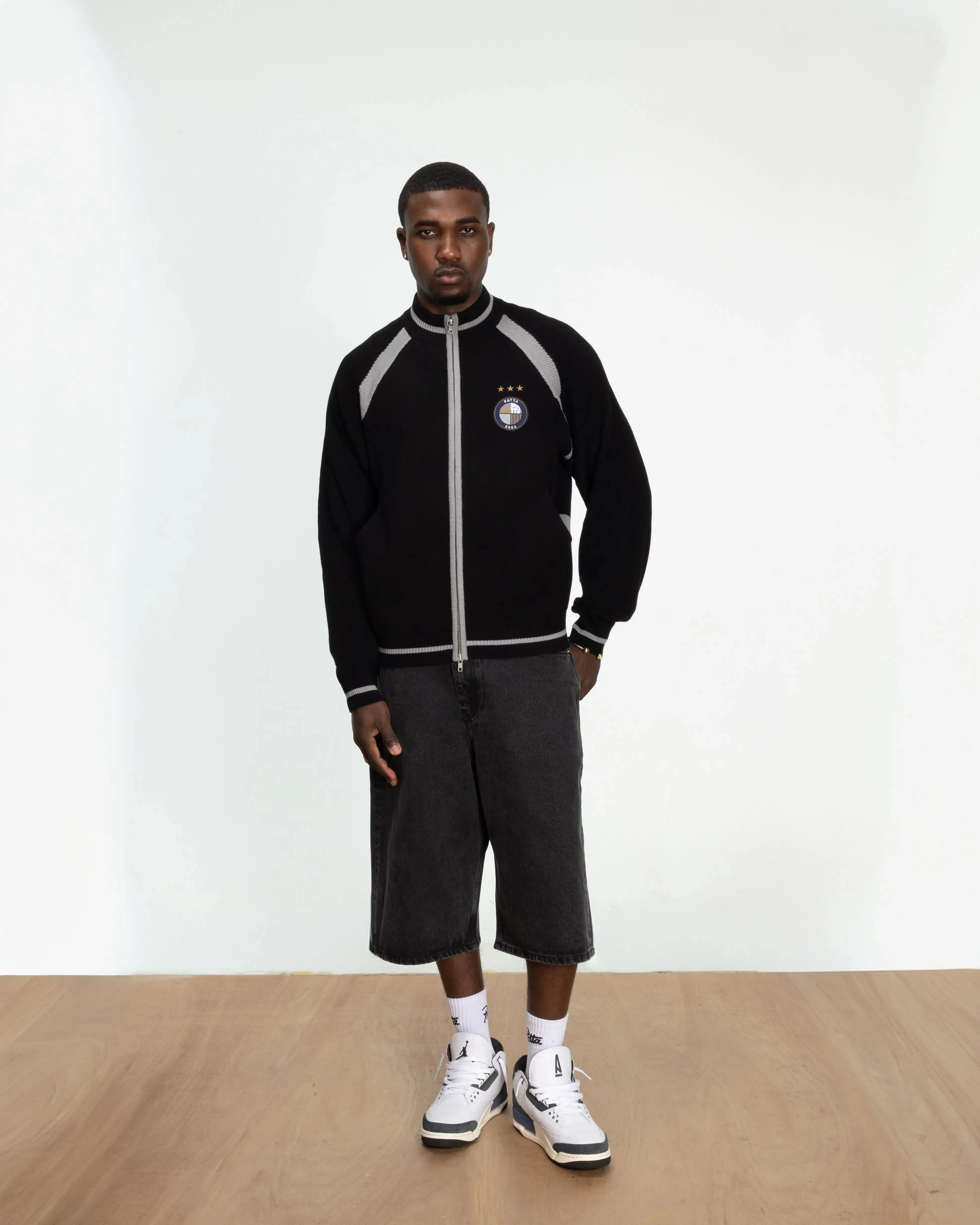 Patta Track Top Cardigan (Moonless Night) - Image 4