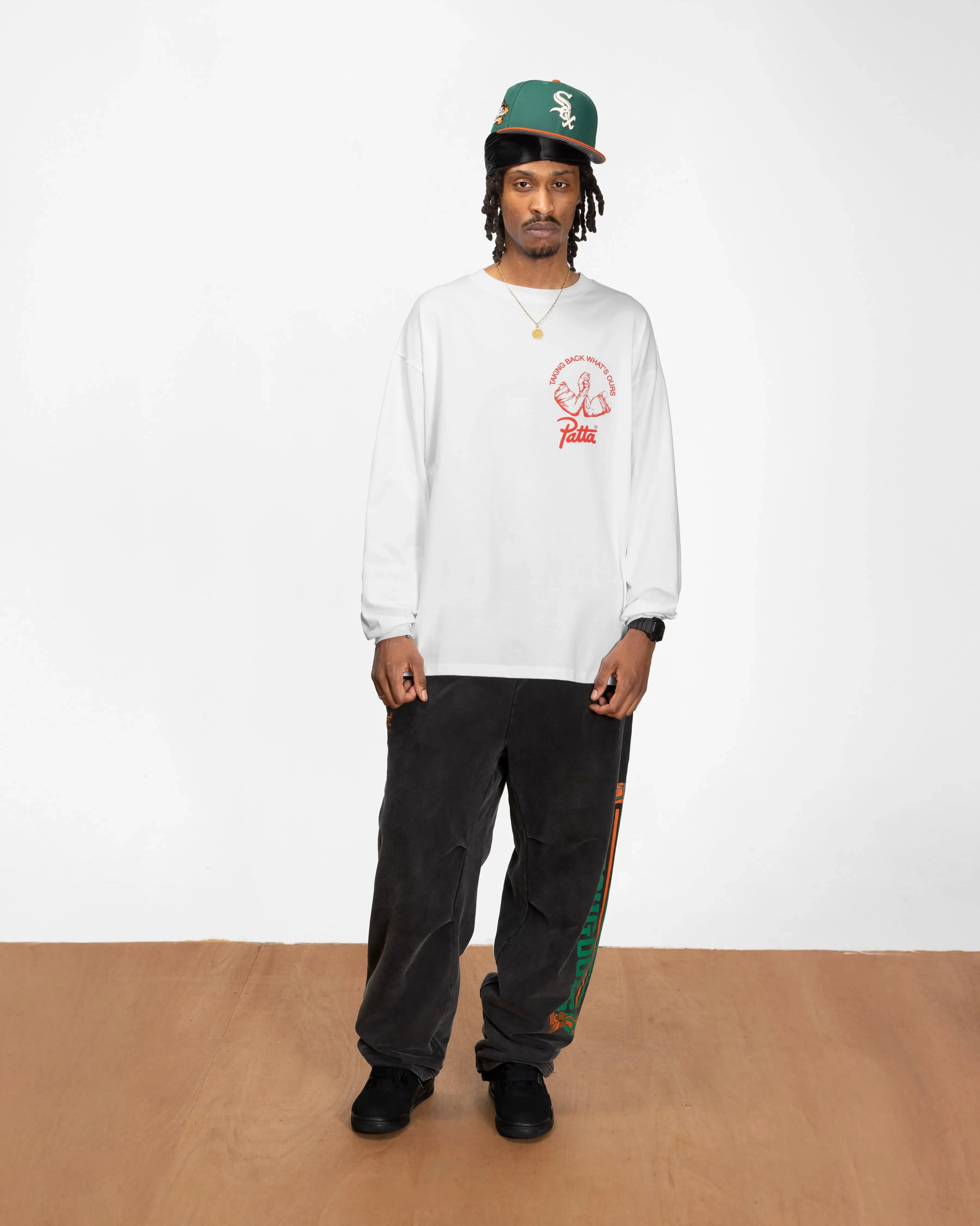 Patta x Joe Freshgoods Coalition Long Sleeve T-Shirt (White) - Image 5
