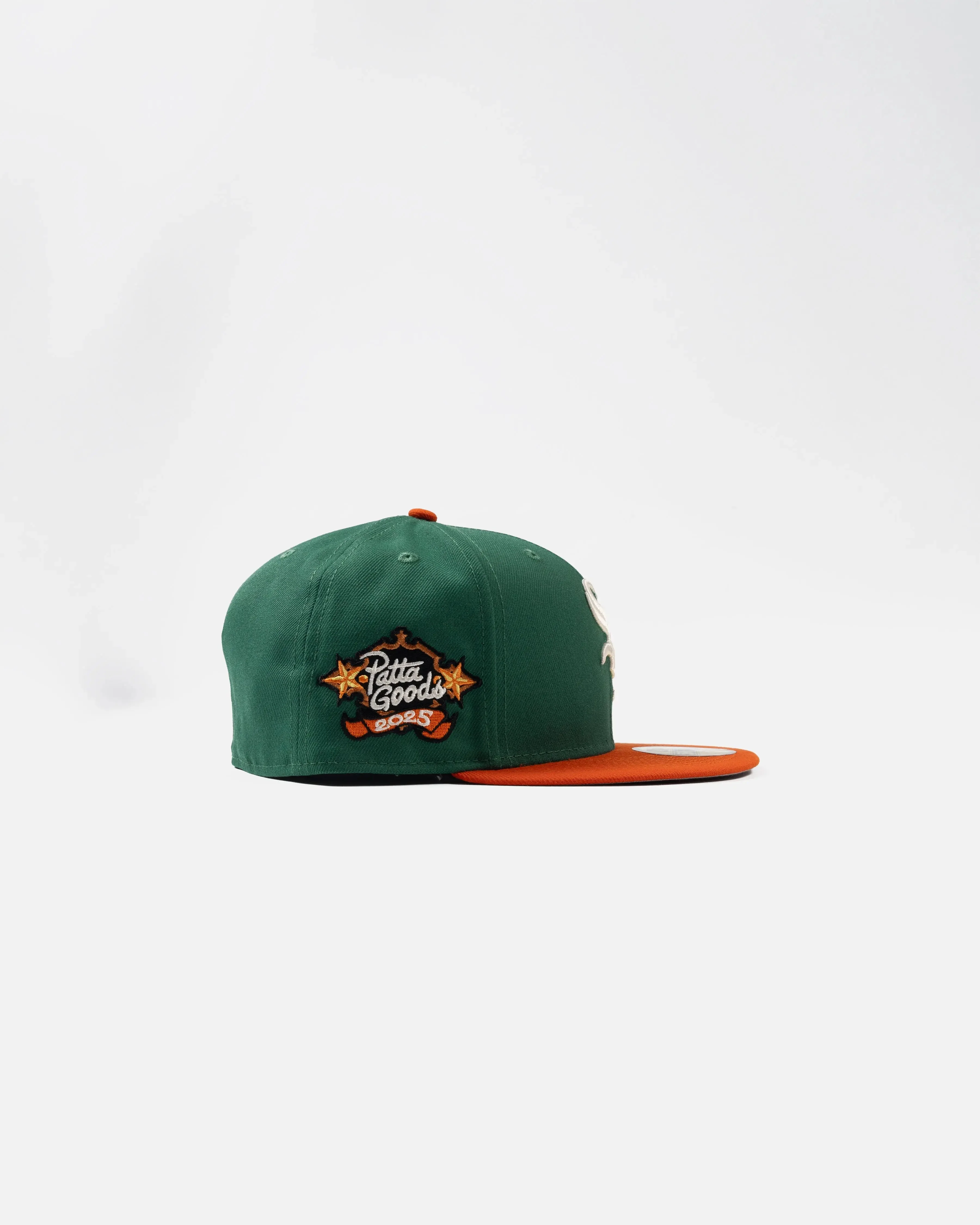 Patta x Joe Freshgoods White Sox New Era Fitted Cap (Green) - Image 3